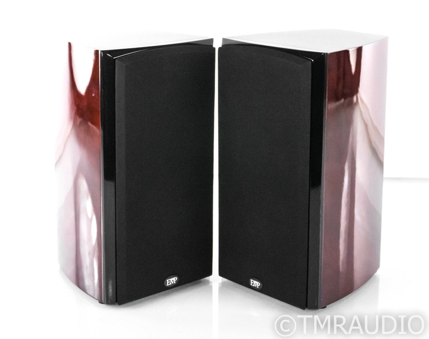 EMP Tek E5Bi Bookshelf Speakers; Red Burl Pair; E5BiR