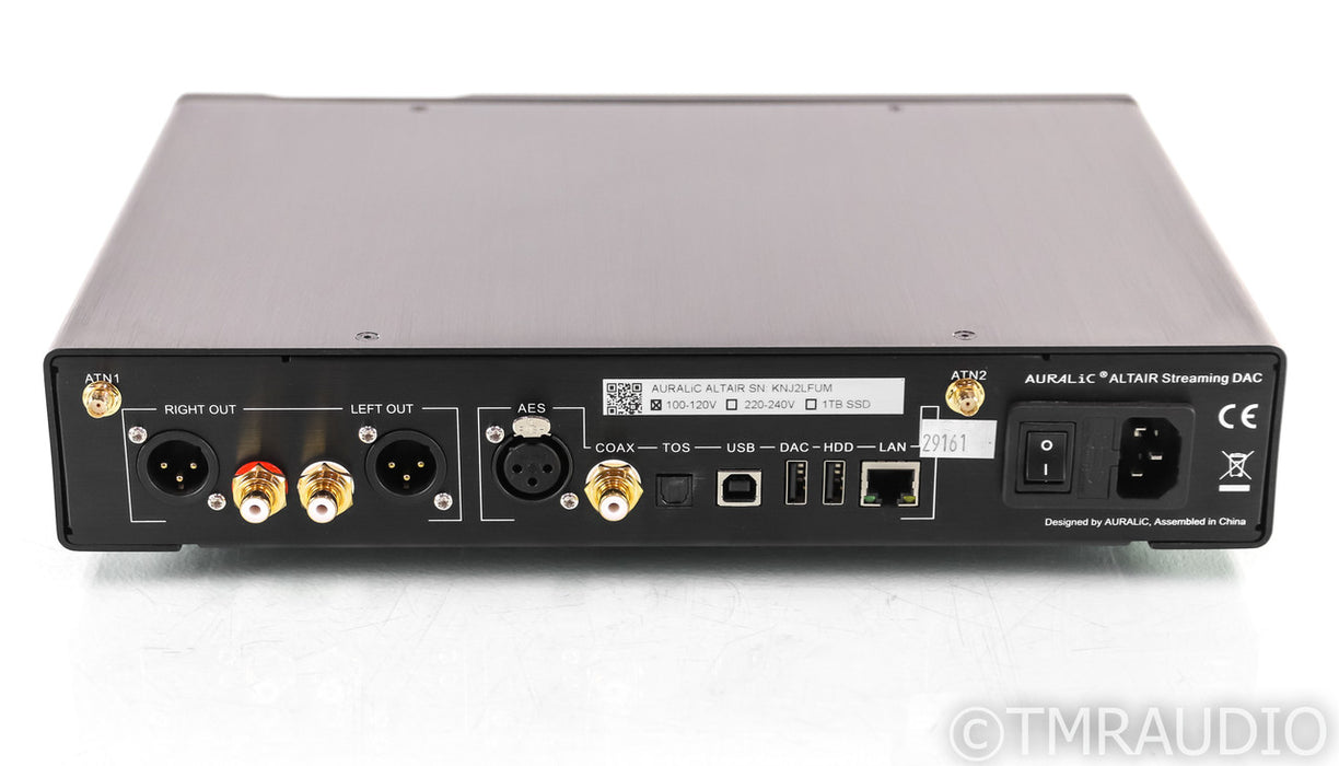 Auralic Altair Wireless Network Streamer / DAC; D/A Converter; Remote; Bluetooth