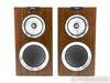KEF R300 Bookshelf Speakers; Walnut Pair; R-300