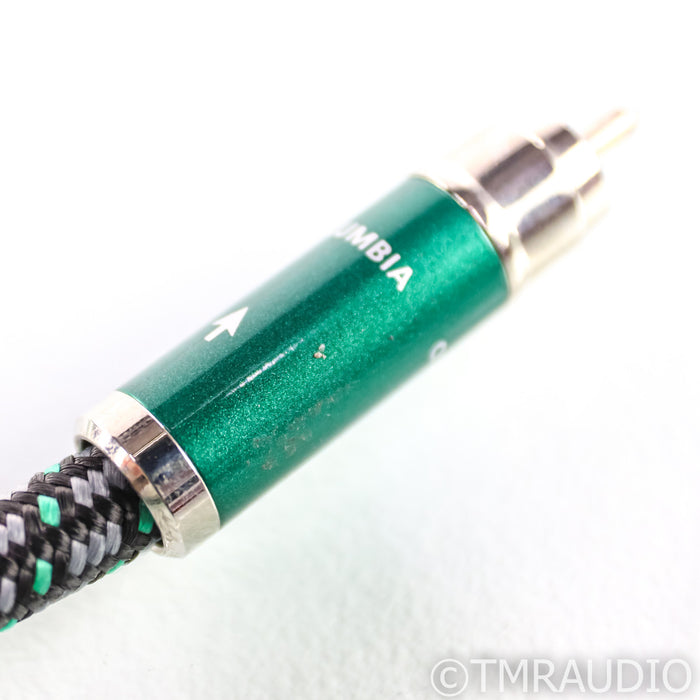 AudioQuest Columbia RCA Cables; 1.5m Pair Interconnects; 72v DBS