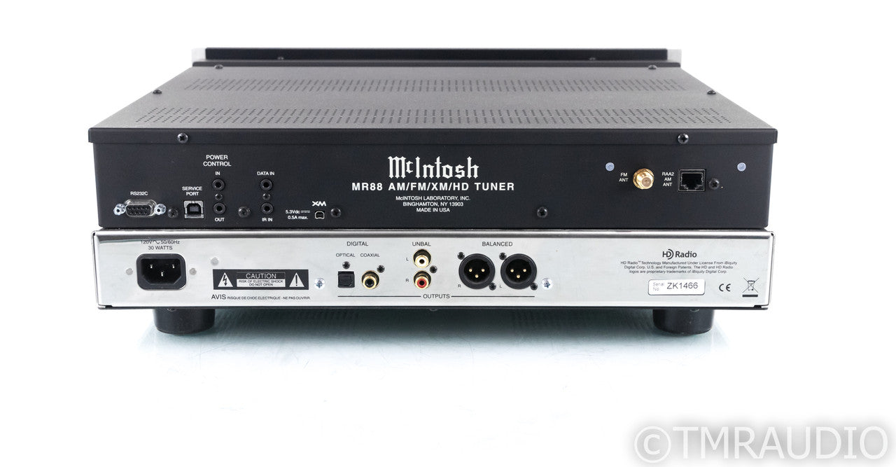 McIntosh MR88 AM / FM / XM / HD Tuner; MR-88