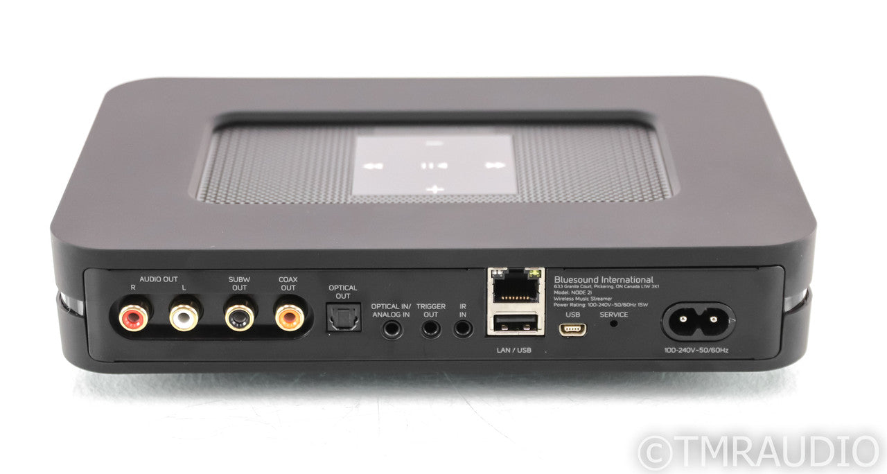 Bluesound Node 2i Wireless Network Streamer; Black