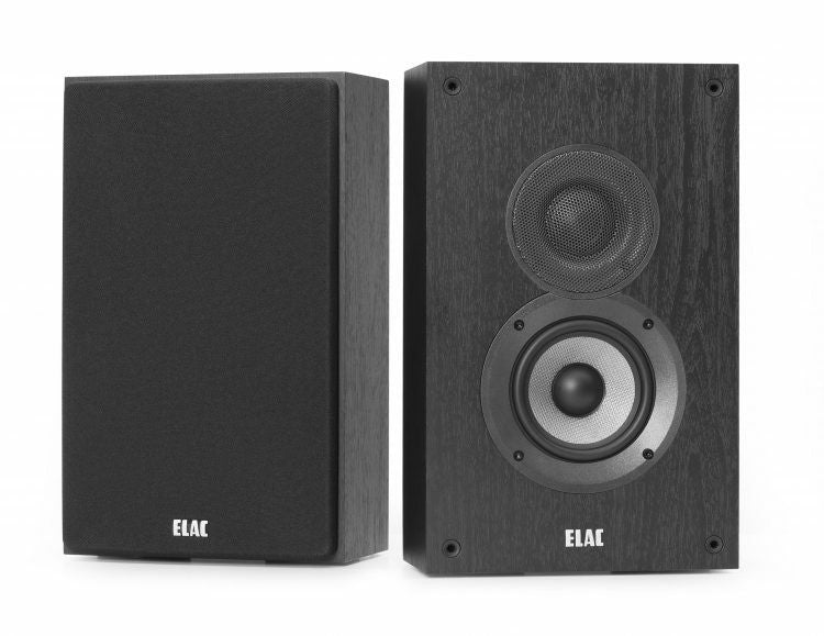 ELAC Debut 2.0 4" On-Wall Speakers; Black Pair; Open w/ Full Warranty
