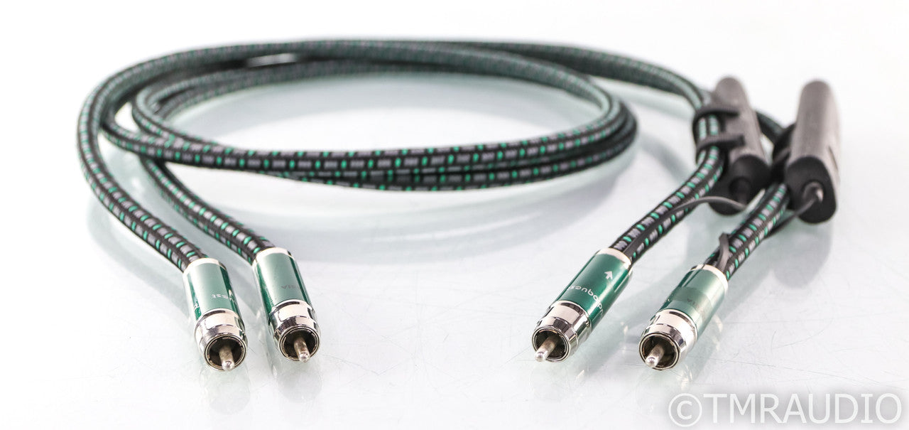 AudioQuest Columbia RCA Cables; 1.5m Pair Interconnects; 72v DBS