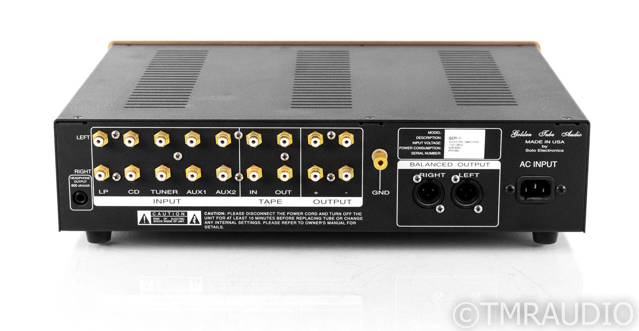 Golden Tube Audio SEP-1 Stereo Tube Preamplifier; SEP1