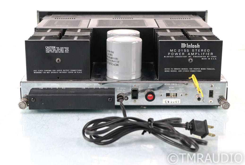 McIntosh MC2155 Vintage Stereo Power Amplifier; MC-2155; Factory Box