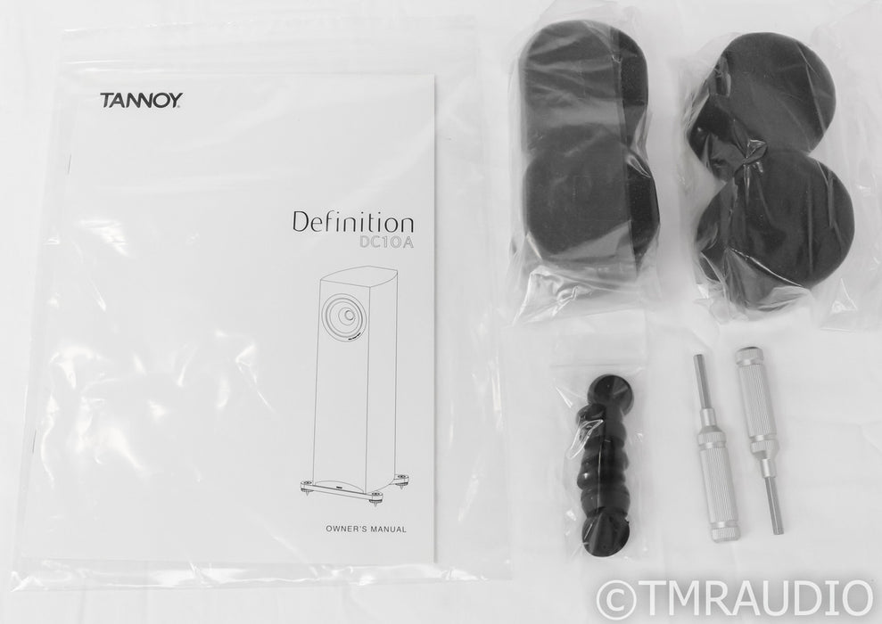 Tannoy Definition DC10A Floorstanding Speakers; Cherry Pair; DC-10A