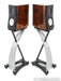 Raidho C 1.1 Bookshelf Speakers; C1.1; Walnut Pair w/ Stands