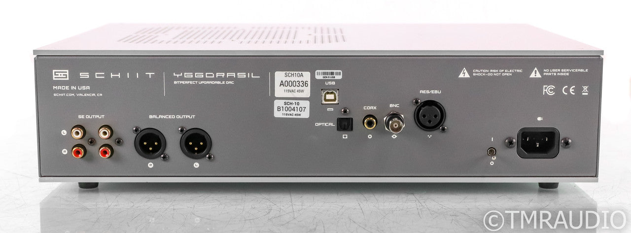 Schiit Yggdrasil OG DAC; D/A Converter; Silver; Unison USB