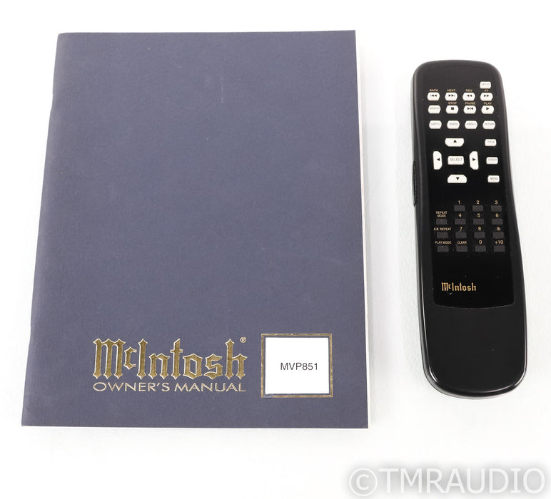 McIntosh MVP851 CD / DVD Player; MVP-851; Remote