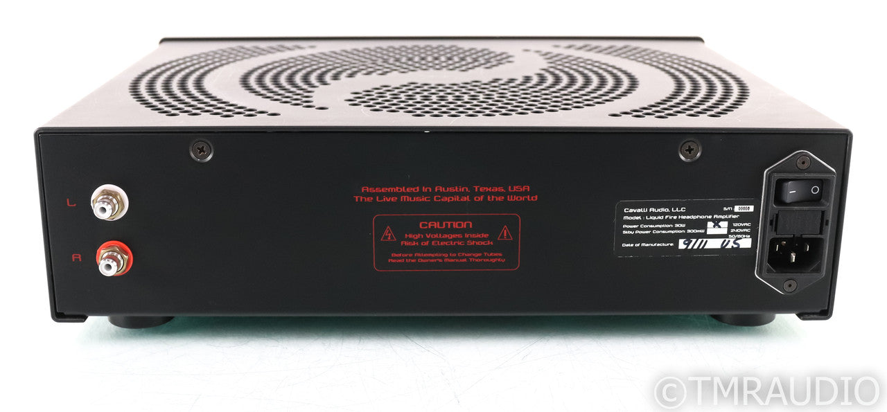 Cavalli Audio Liquid Fire Tube Headphone Amplifier