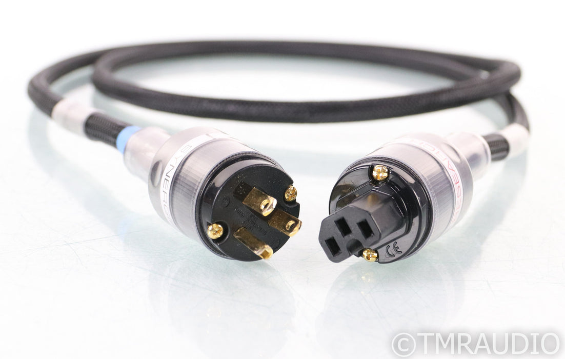 Synergistic Research UEF Blue HC 10 Power Cable; 6ft AC Cord