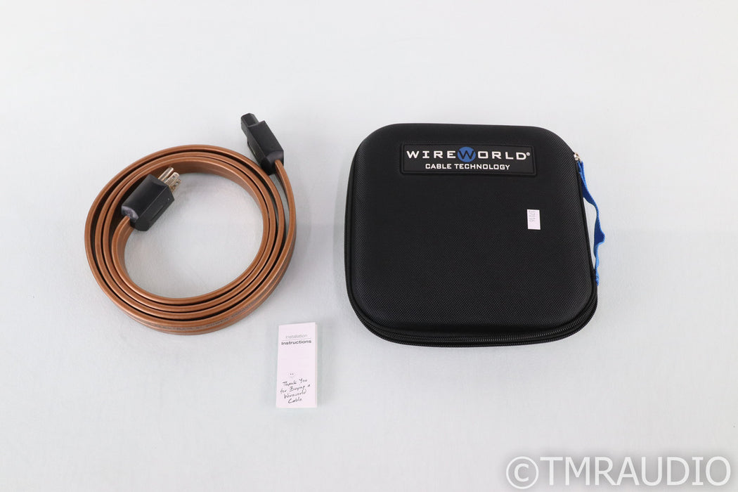 Wireworld Electra 5.2 Power Cable; 6ft AC Cord; 5 Squared