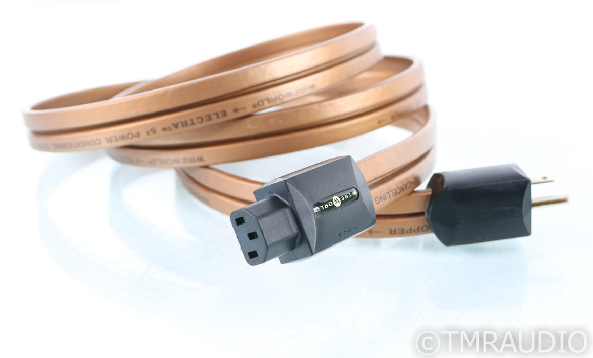 Wireworld Electra 5.2 Power Cable; 6ft AC Cord; 5 Squared