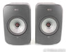 KEF LSX Wireless Powered Bookshelf Speakers; LS-X; Kvadrat Fabric Pair