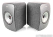 KEF LSX Wireless Powered Bookshelf Speakers; LS-X; Kvadrat Fabric Pair