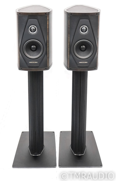 Sonus Faber Olympica I Bookshelf Speakers; Wenge Pair w/ Stands
