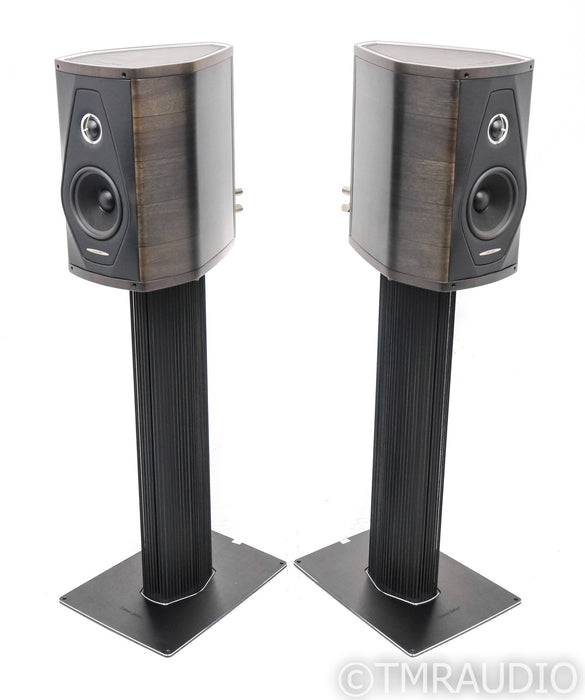 Sonus Faber Olympica I Bookshelf Speakers; Wenge Pair w/ Stands
