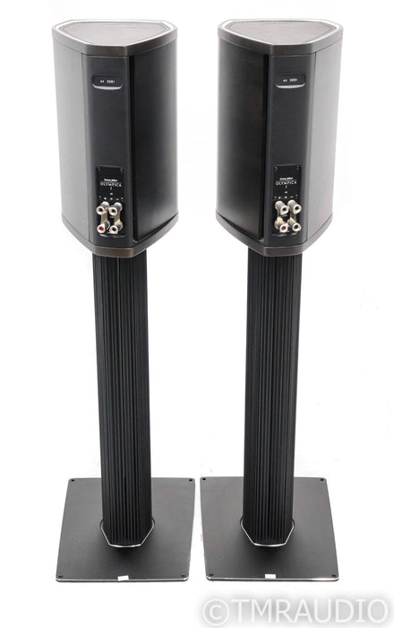 Sonus Faber Olympica I Bookshelf Speakers; Wenge Pair w/ Stands