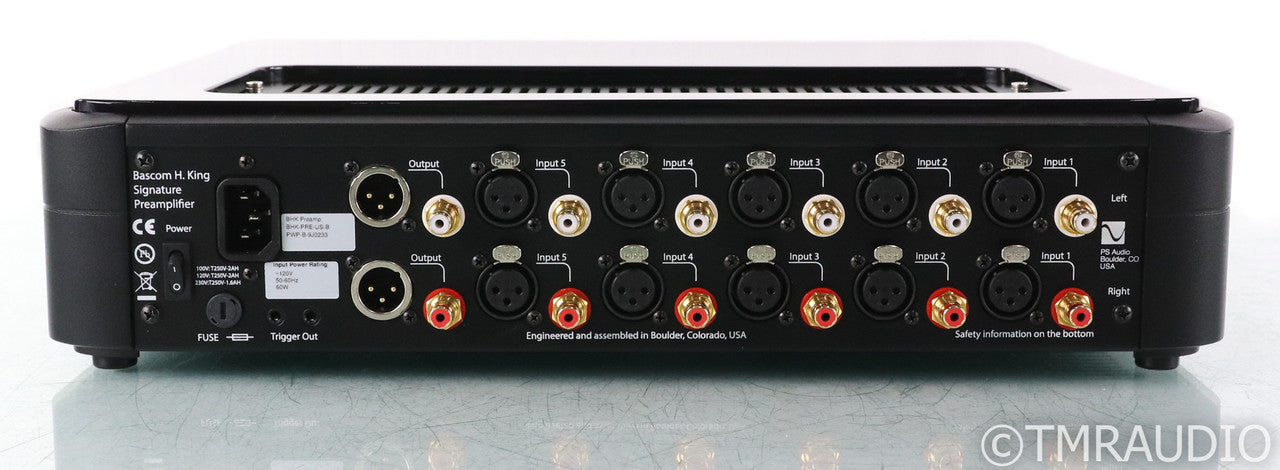 PS Audio PerfectWave BHK Stereo Tube Preamplifier; BHKSignature; Remote; Black; BHKSignature; Remote; Black