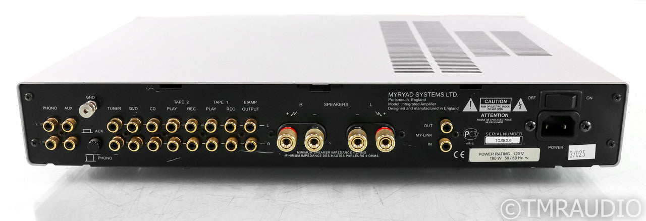 Myryad Z140 Stereo Integrated Amplifier; Z-140; Silver (No Remote