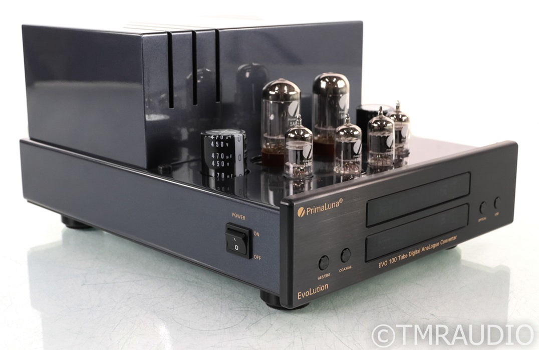 PrimaLuna EVO 100 Stereo Tube DAC; EVO100; D/A Converter; USB;  Remote