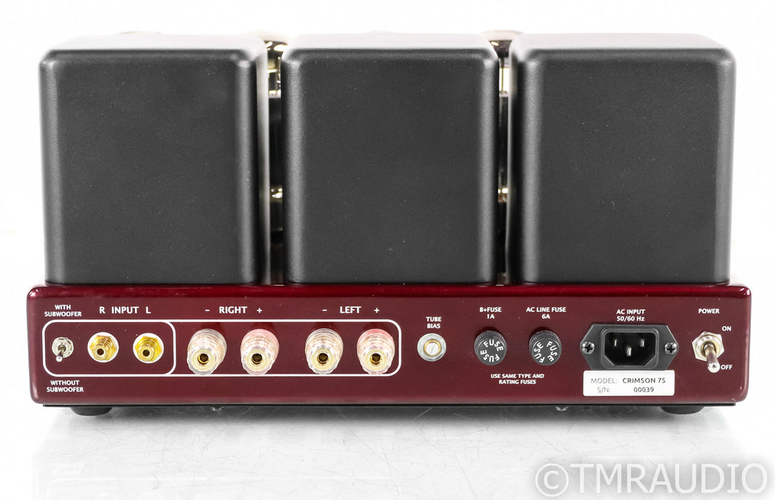 Bob Carver Crimson 275 Stereo Tube Power Amplifier
