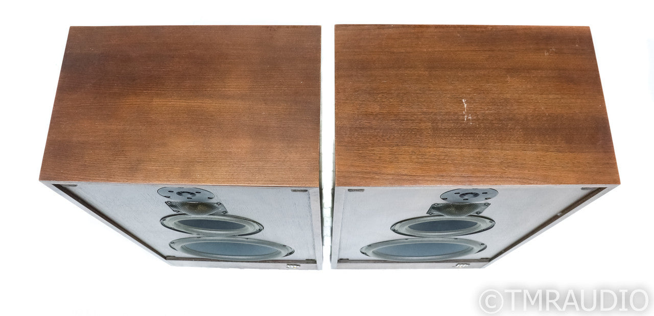McIntosh XR-16 Vintage Floorstanding Speakers; Walnut Pair; XR16 (New Surrounds)