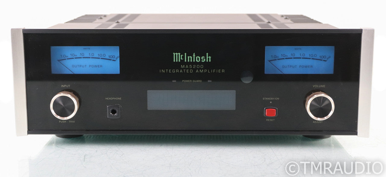 McIntosh MA5200 Stereo Integrated Amplifier; Remote; DAC; MM Phono