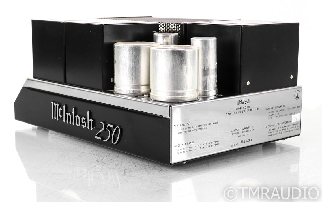 McIntosh MC250 Vintage Stereo Power Amplifier; MC-250; Excellent