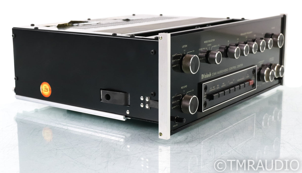 McIntosh C34V Vintage Stereo Preamplifier; C34-V; A/V Control Center; C34-V; A/V Control Center