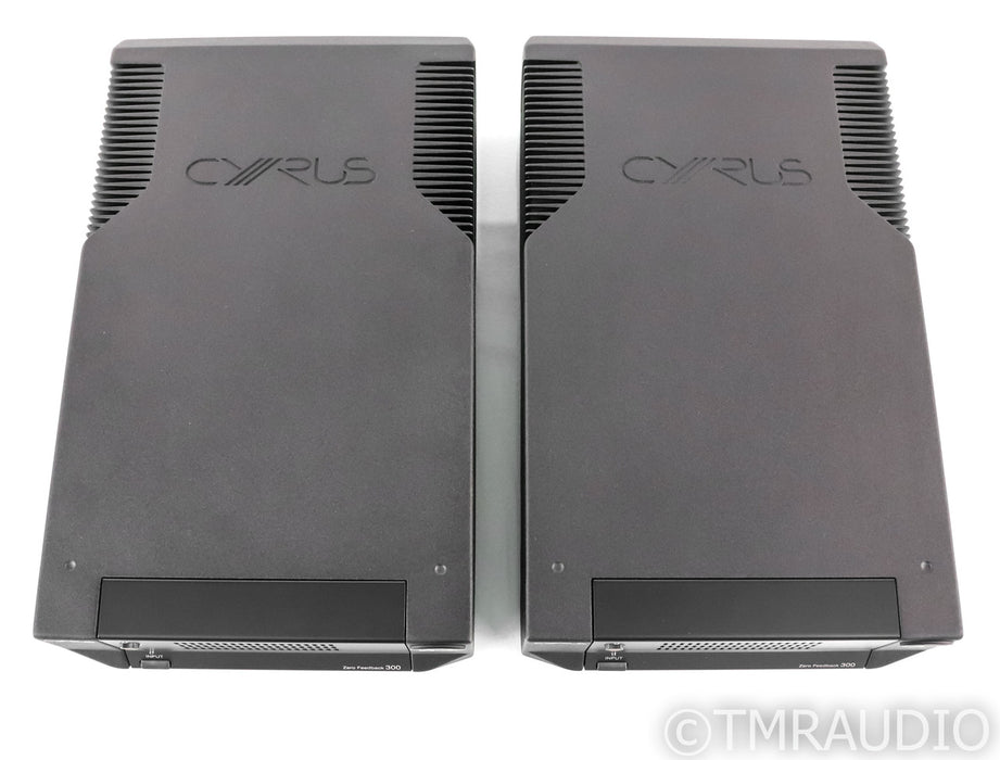 Cyrus Audio Mono X 300 Signature Mono Power Amplifier; Black Pair (B-Stock)