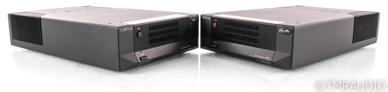Cyrus Audio Mono X 300 Signature Mono Power Amplifier; Black Pair (B-Stock)