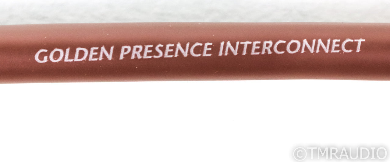 Cardas Golden Presence RCA Cables; 1m Pair Interconnects