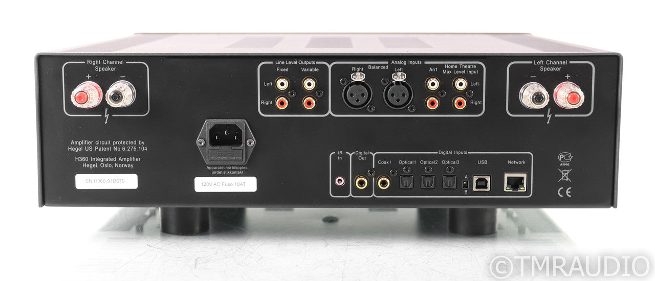 Hegel H360 Stereo Integrated Amplifier; H-360; Remote; DAC; Streamer