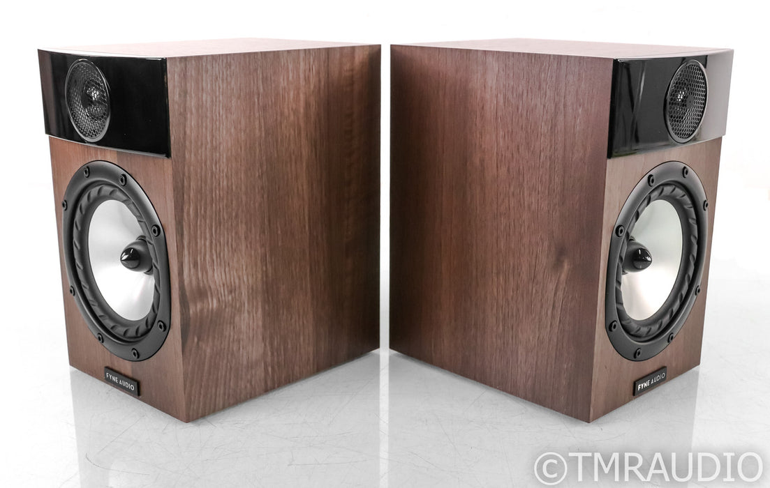 Fyne Audio F300 Bookshelf Speakers; F-300; Walnut Pair