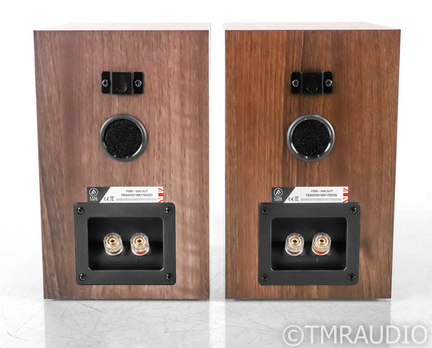 Fyne Audio F300 Bookshelf Speakers; F-300; Walnut Pair