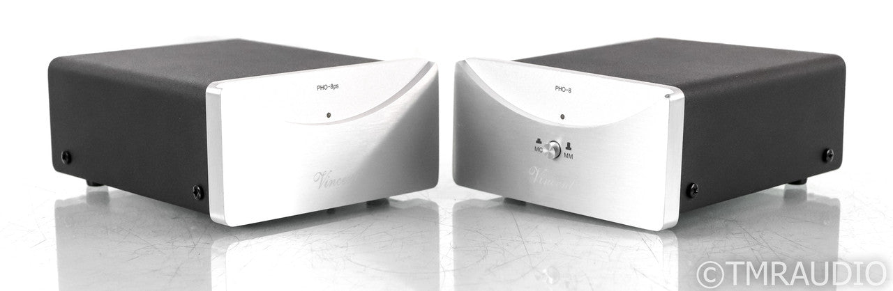 Vincent Audio PHO-8 MM / MC Phono Preamplifier; Pho8; Silver
