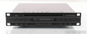 Parasound Zcd CD Player; Black; MP3; Remote