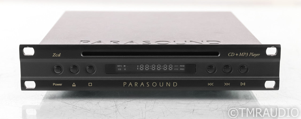 Parasound Zcd CD Player; Black; MP3; Remote