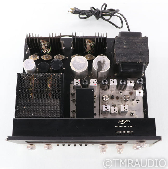 McIntosh MAC 1700 Vintage Stereo Tube Receiver; MM Phono; AS-IS (No Power)
