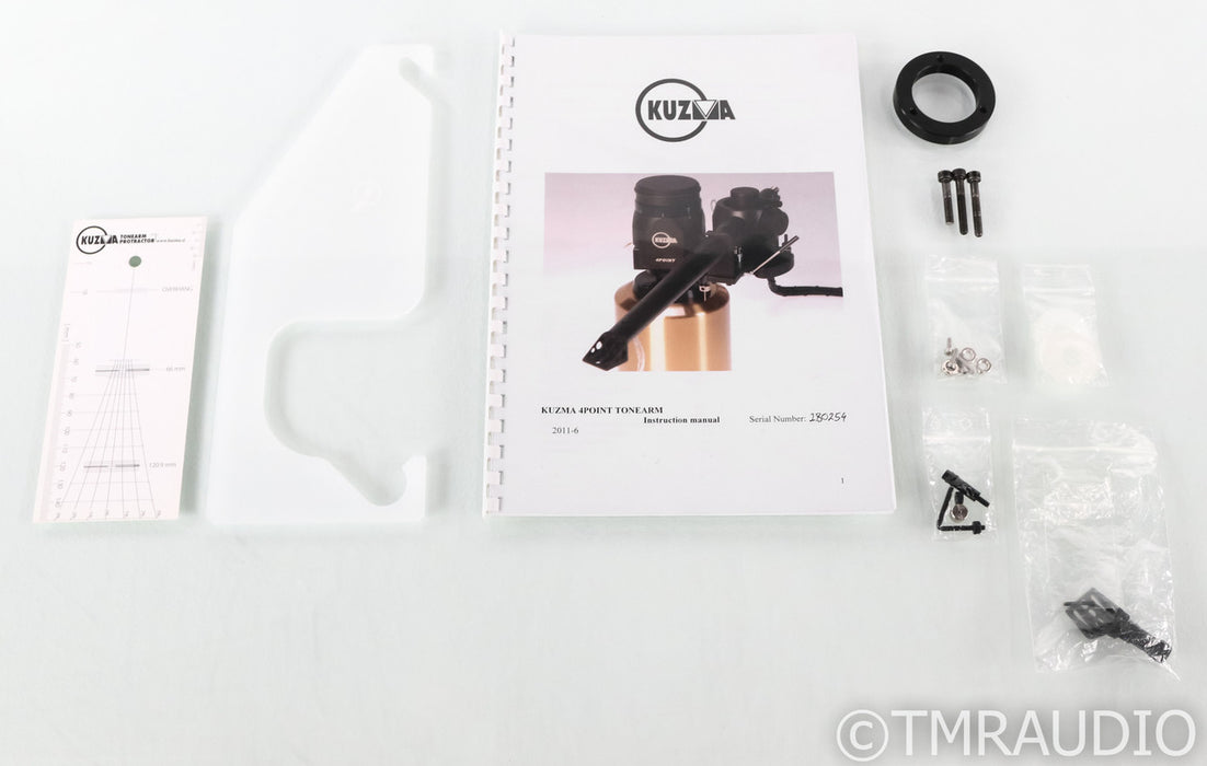 Kuzma 4Point 11" Tonearm; 4P11; Black