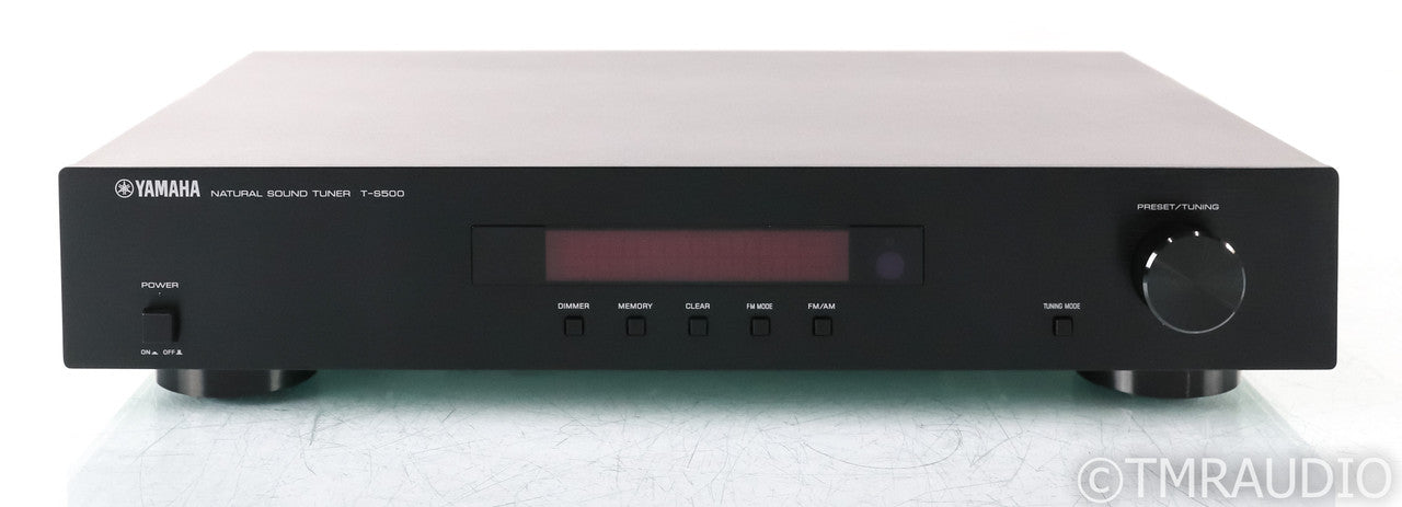 Yamaha T-S500 AM / FM Tuner; TS500; Black