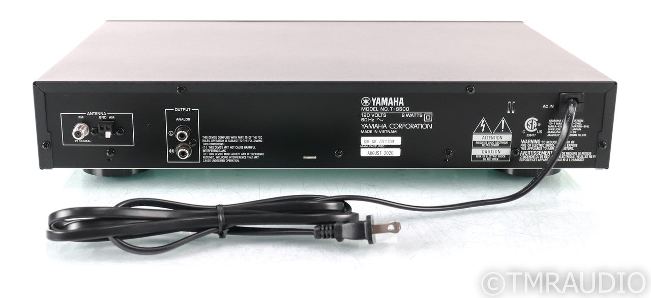 Yamaha T-S500 AM / FM Tuner; TS500; Black