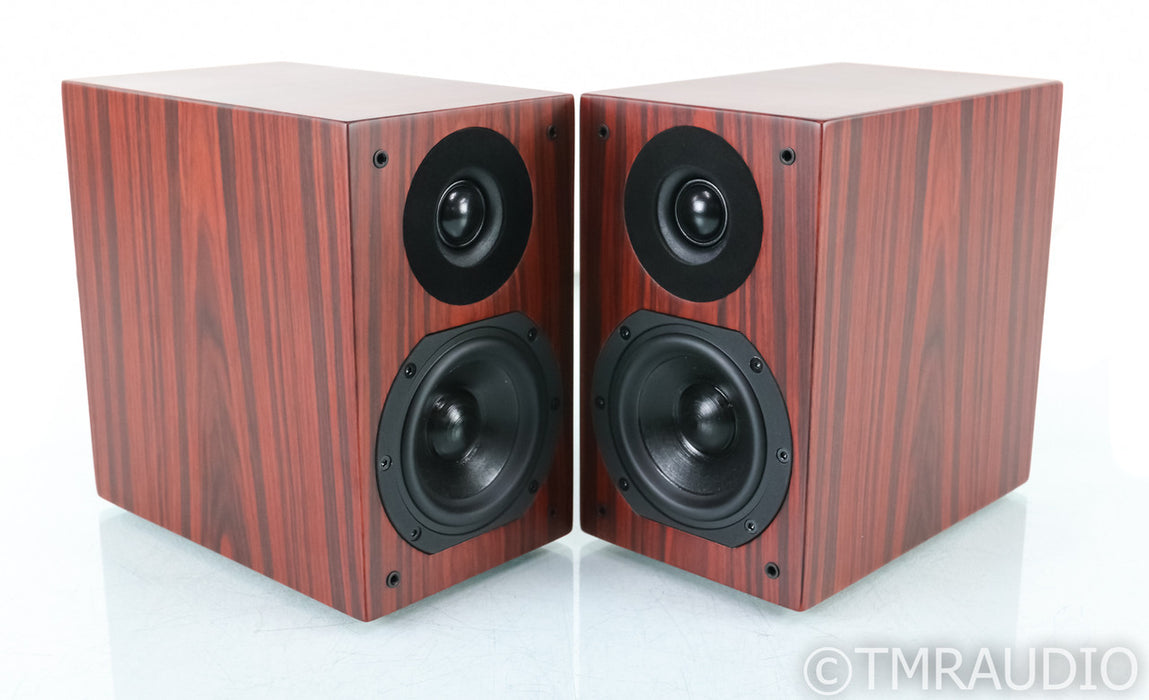 Silverline Minuet Supreme Plus Bookshelf Speakers; Real Rosewood Pair