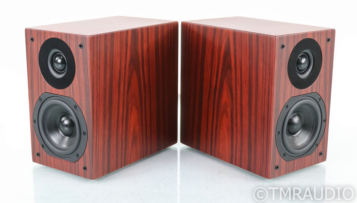 Silverline Minuet Supreme Plus Bookshelf Speakers; Real Rosewood Pair
