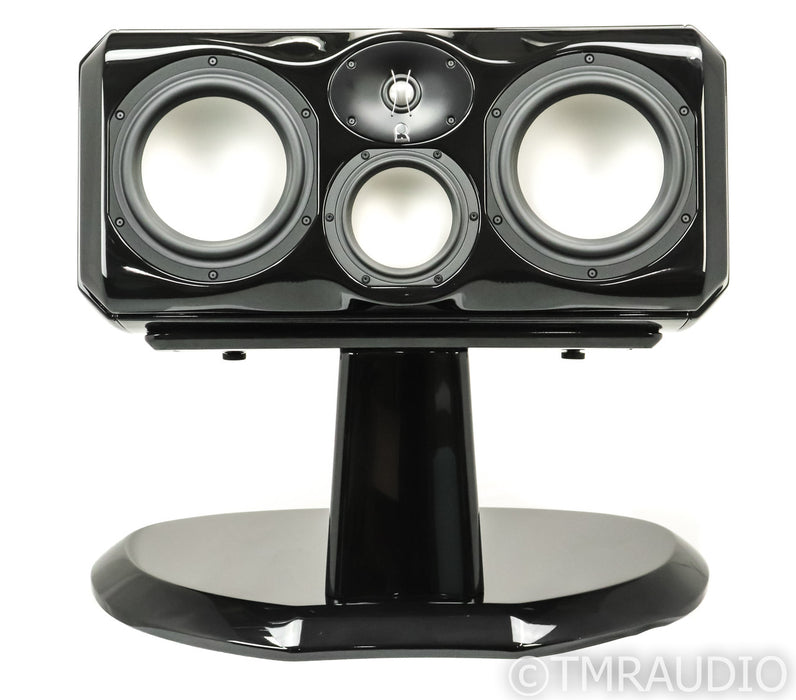 Revel Ultima Voice 2 Center Channel Speaker; Pedestal Stand; Gloss Black; Pedestal Stand; Gloss Black