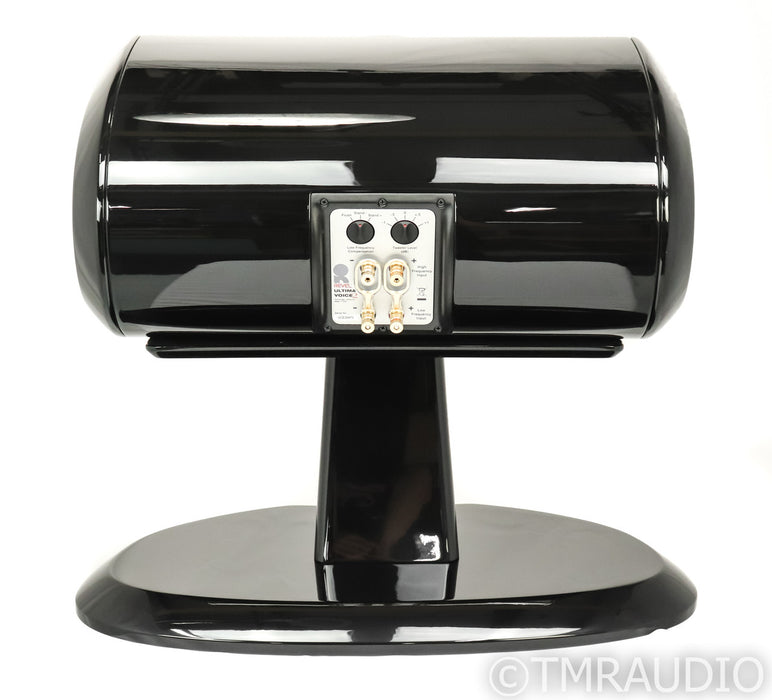 Revel Ultima Voice 2 Center Channel Speaker; Pedestal Stand; Gloss Black; Pedestal Stand; Gloss Black