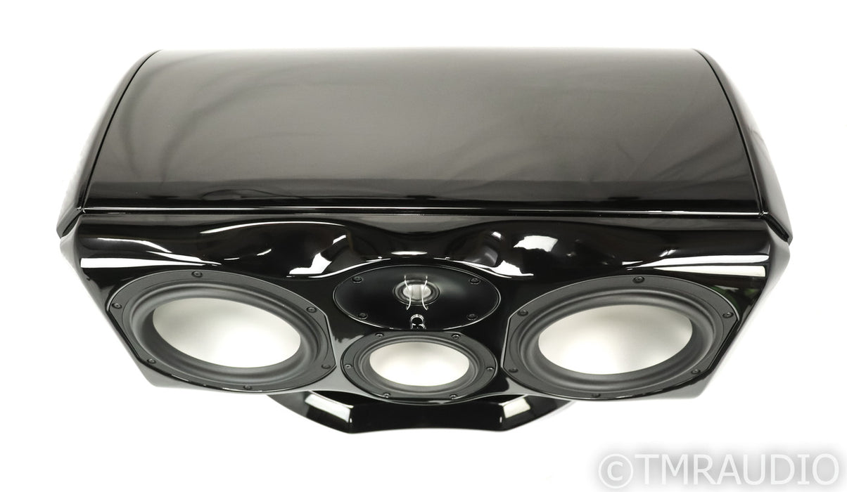 Revel Ultima Voice 2 Center Channel Speaker; Pedestal Stand; Gloss Black; Pedestal Stand; Gloss Black
