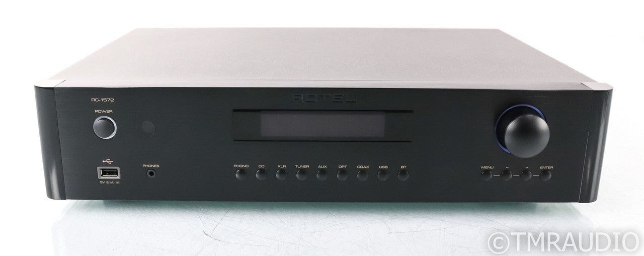 Rotel RC-1572 Stereo Preamplifier; RC1572; Black; Remote